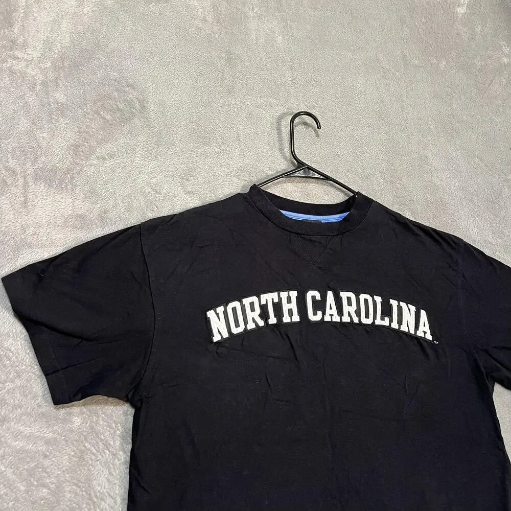 North Carolina Tar Heels Shirt Mens Large Black NCAA Basketball Jordan Tee